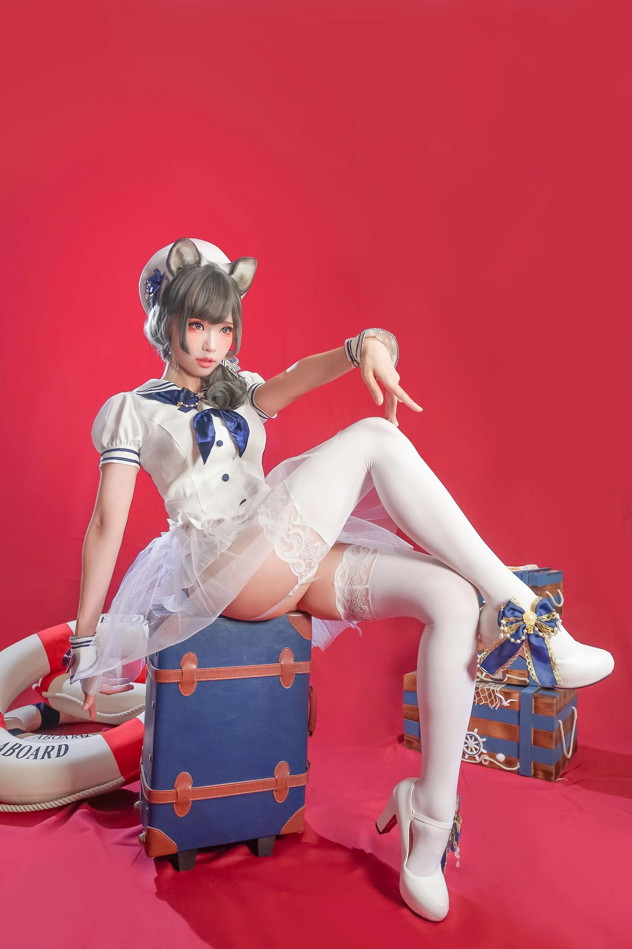 ElyEE子 – NO.48 灰太狼-jk [22P]插图2